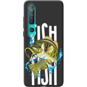 Черный чехол BoxFace Xiaomi Mi 10 Fish