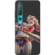 Черный чехол BoxFace Xiaomi Mi 10 Happy Harley Quinn