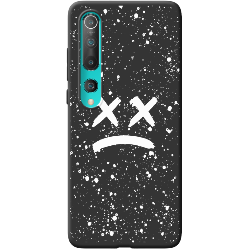 Черный чехол BoxFace Xiaomi Mi 10 Sad Way