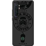 Черный чехол BoxFace Xiaomi Mi Note 10 Lite Dark Coffee