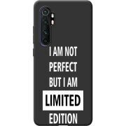 Черный чехол BoxFace Xiaomi Mi Note 10 Lite Limited Edition