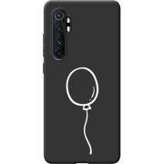 Черный чехол BoxFace Xiaomi Mi Note 10 Lite Balloon