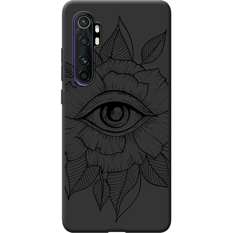 Черный чехол BoxFace Xiaomi Mi Note 10 Lite Eye