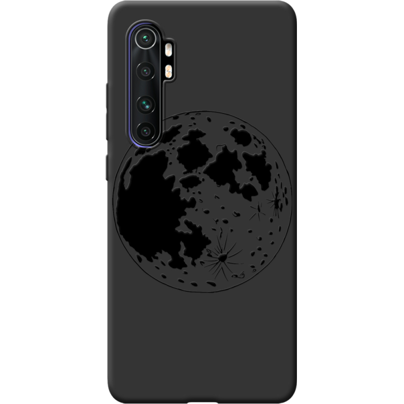 Черный чехол BoxFace Xiaomi Mi Note 10 Lite Planet