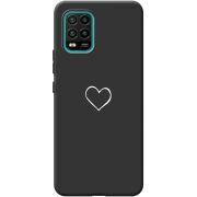 Черный чехол BoxFace Xiaomi Mi 10 Lite My Heart