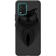 Черный чехол BoxFace Xiaomi Mi 10 Lite Owl