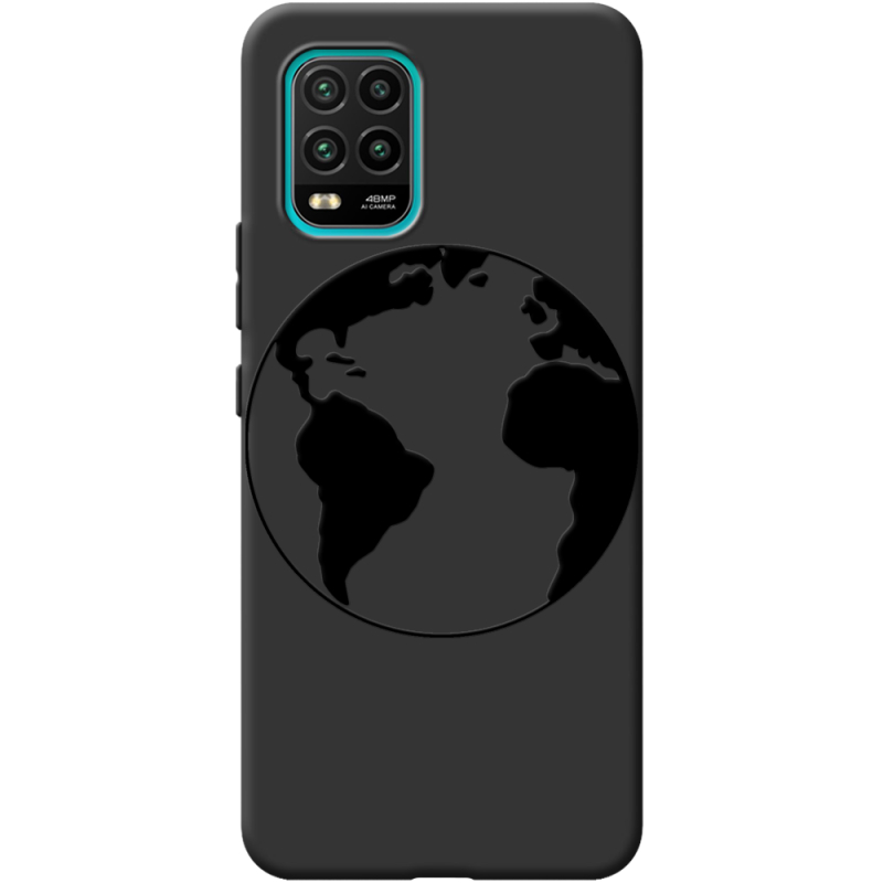 Черный чехол BoxFace Xiaomi Mi 10 Lite Earth