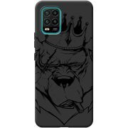 Черный чехол BoxFace Xiaomi Mi 10 Lite Bear King