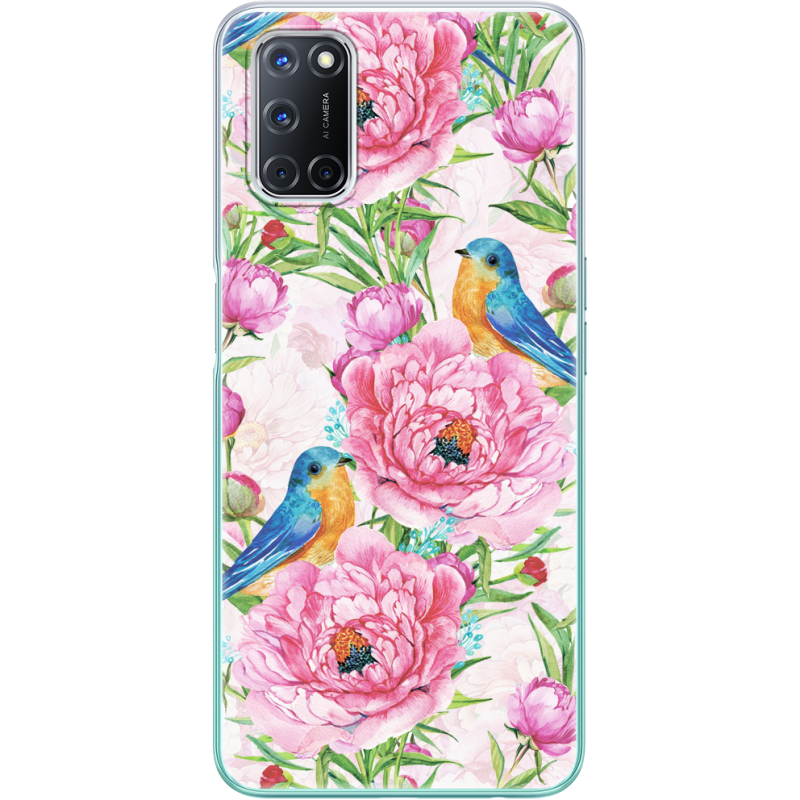 Чехол BoxFace OPPO A72/ A52 Birds and Flowers