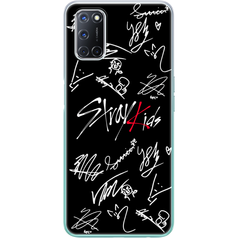 Чехол BoxFace OPPO A72/ A52 Stray Kids автограф