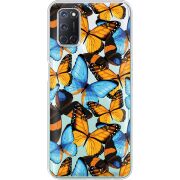 Прозрачный чехол BoxFace OPPO A72 /A52 Butterfly Morpho