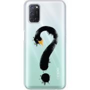 Прозрачный чехол BoxFace OPPO A72 /A52 Swan question