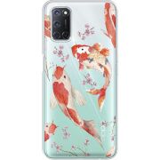 Прозрачный чехол BoxFace OPPO A72 /A52 Japanese Koi Fish