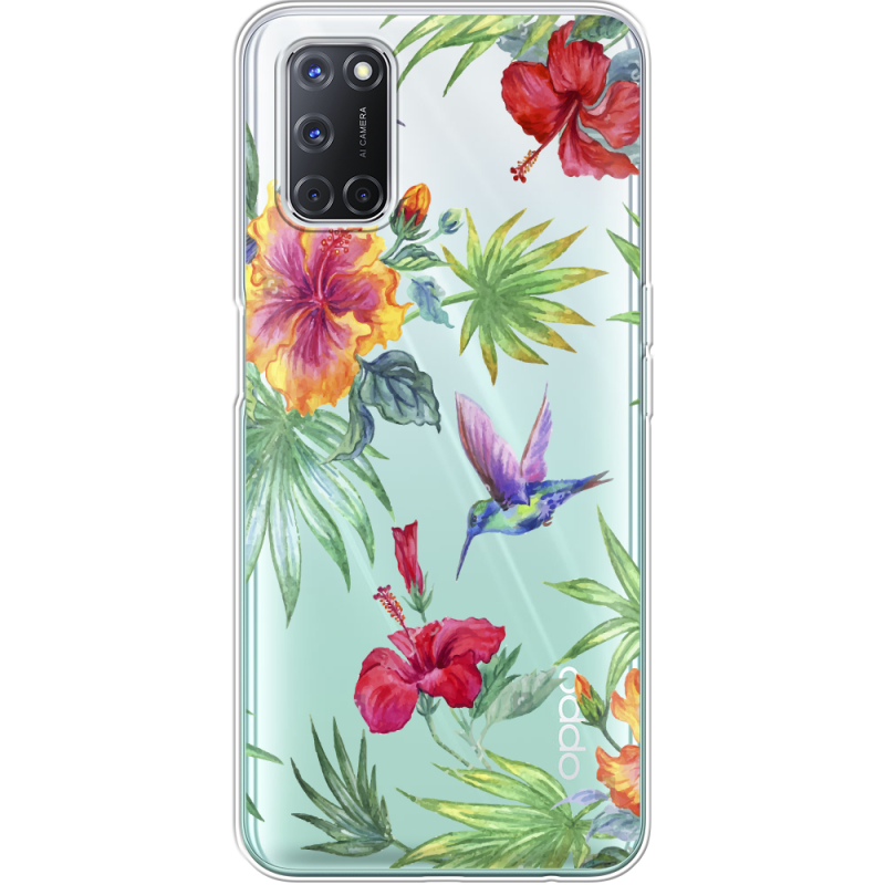 Прозрачный чехол BoxFace OPPO A72 /A52 Tropical