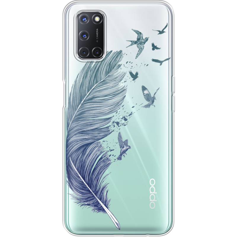 Прозрачный чехол BoxFace OPPO A72 /A52 Feather