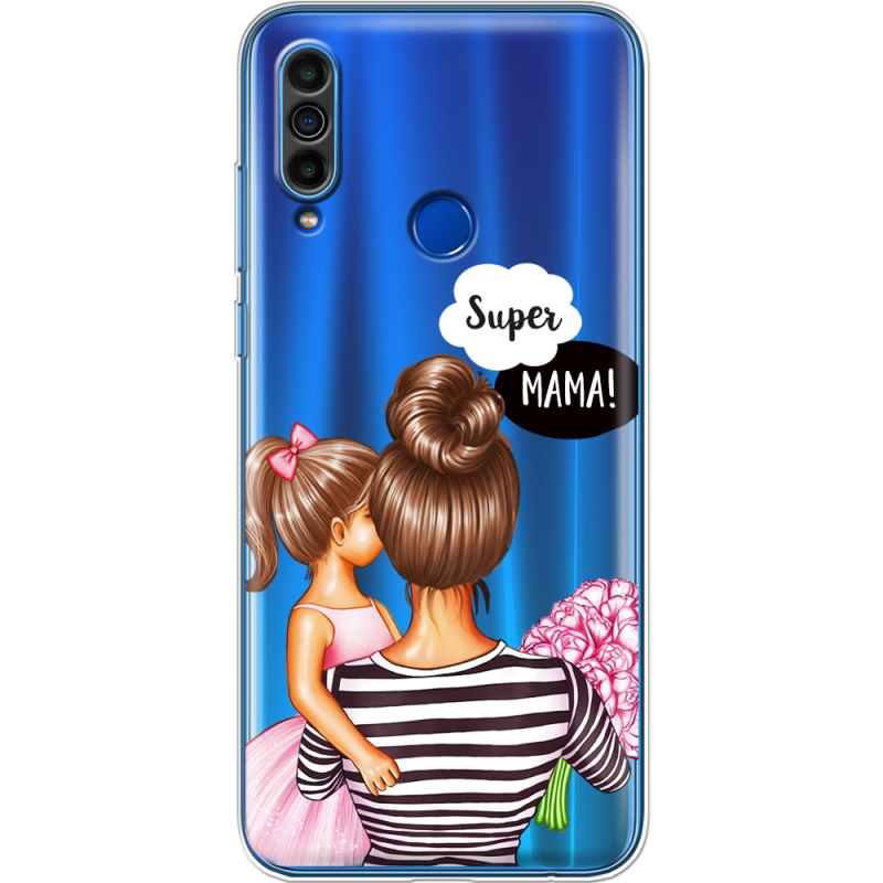 Прозрачный чехол BoxFace Meizu M10 Super Mama and Daughter