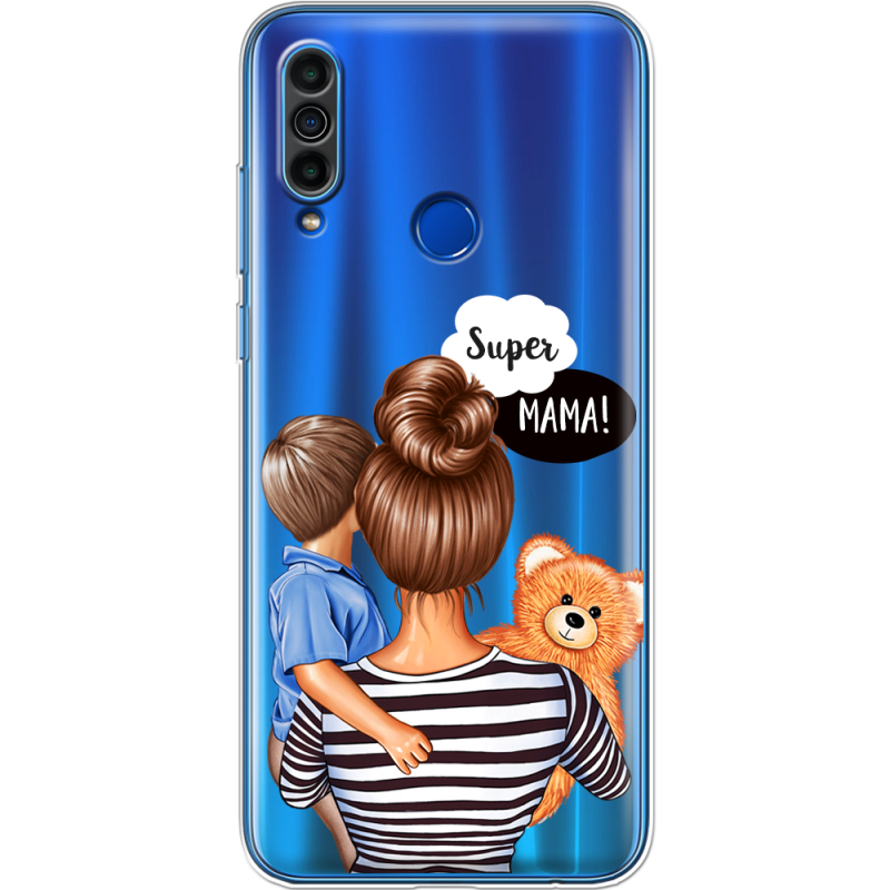 Прозрачный чехол BoxFace Meizu M10 Super Mama and Son