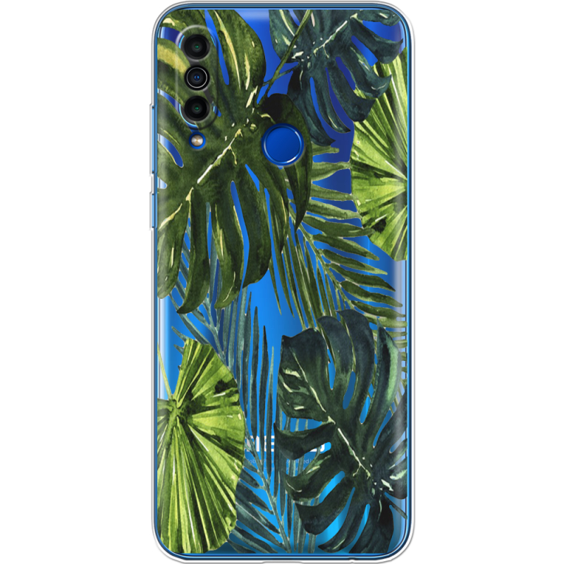 Прозрачный чехол BoxFace Meizu M10 Palm Tree