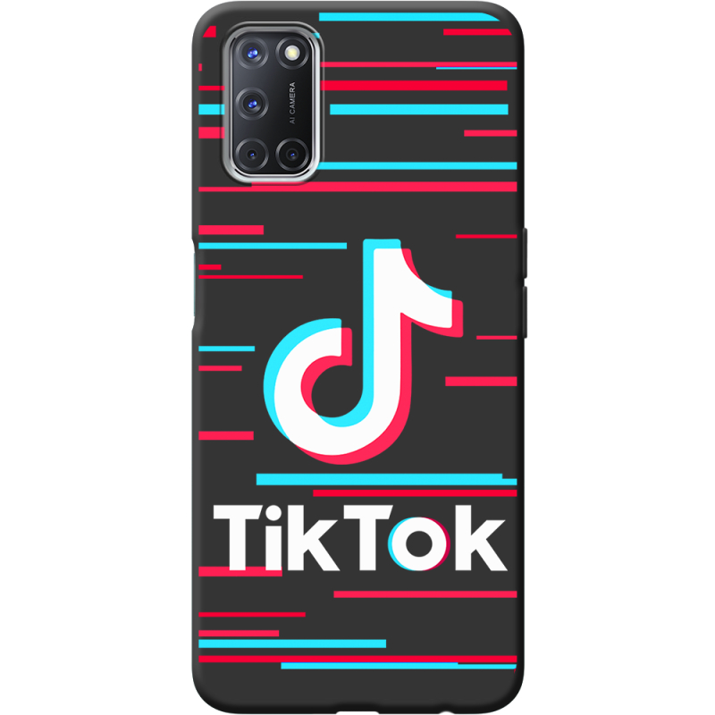 Черный чехол BoxFace OPPO A52 /A72 Tik Tok