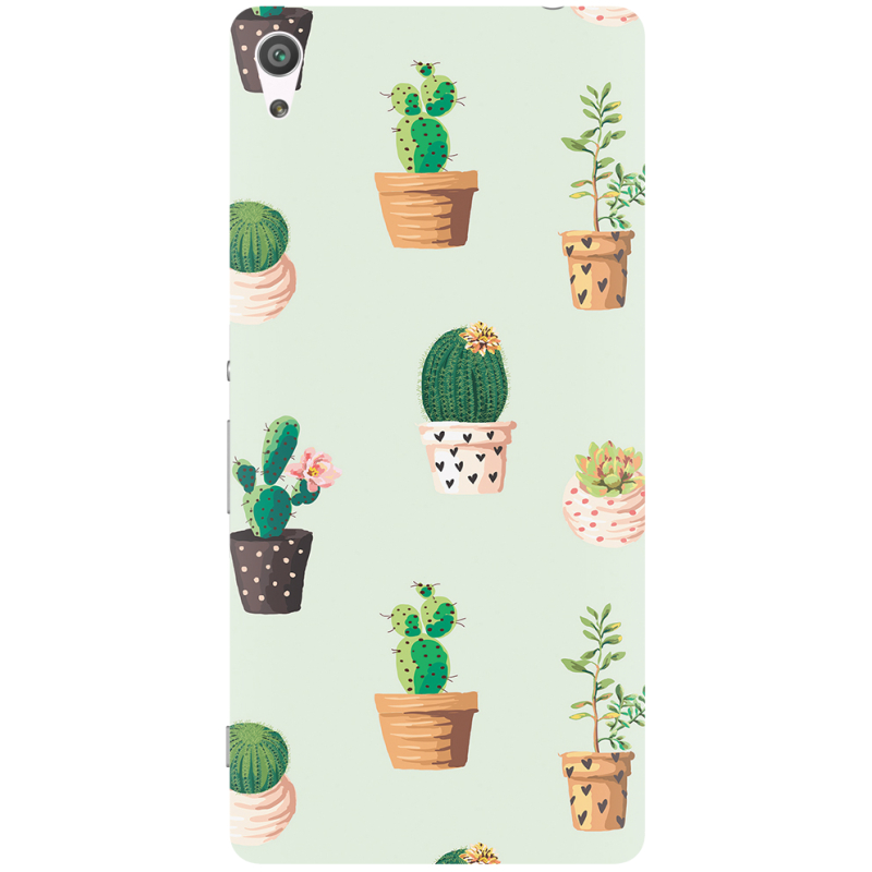 Чехол Uprint Sony Xperia XA Ultra Dual F3212 L-green Cacti