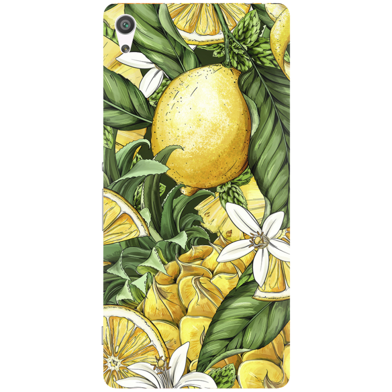 Чехол Uprint Sony Xperia XA Ultra Dual F3212 Lemon Pattern