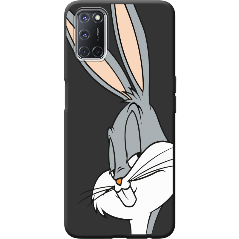 Черный чехол BoxFace OPPO A72/ A52 Lucky Rabbit