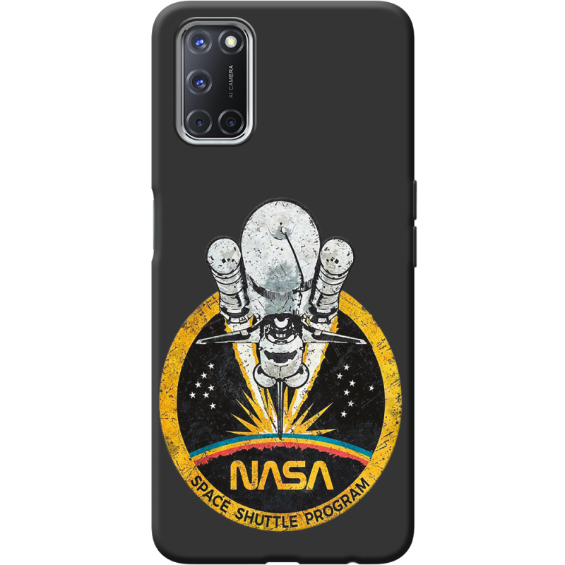 Черный чехол BoxFace OPPO A72/ A52 NASA Spaceship