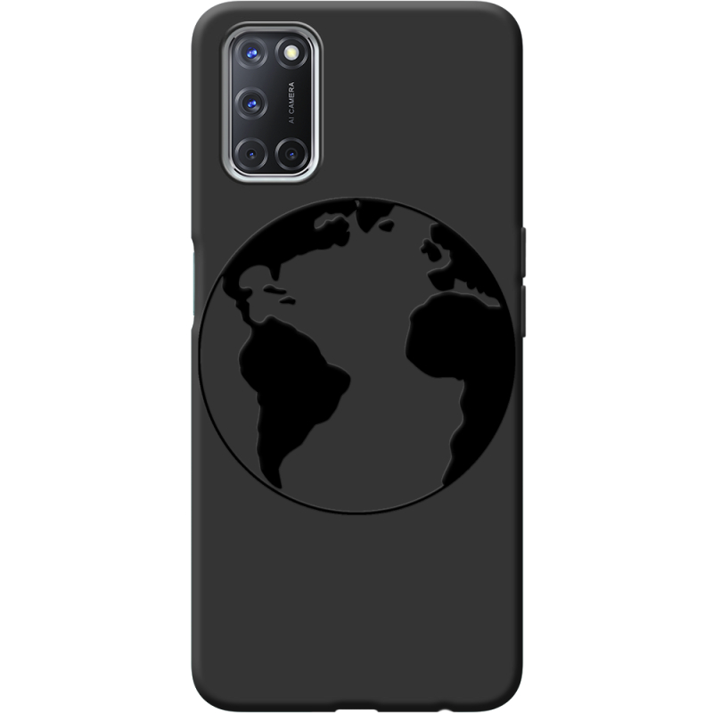 Черный чехол BoxFace OPPO A72/ A52 Earth