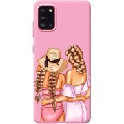 Розовый чехол BoxFace Samsung A315 Galaxy A31 Girlfriends