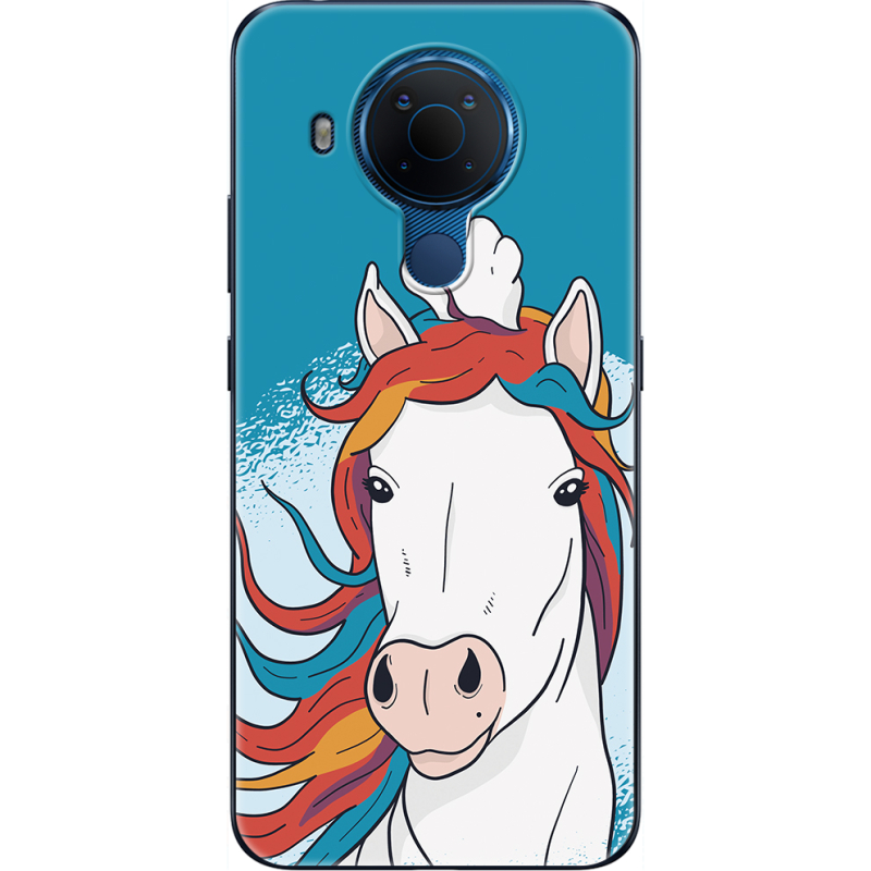 Чехол BoxFace Nokia 5.4 Fuck Unicorn