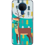 Чехол BoxFace Nokia 5.4 Foresty Deer