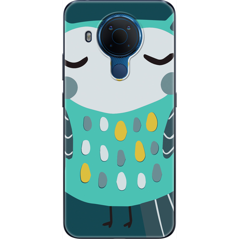 Чехол BoxFace Nokia 5.4 Green Owl