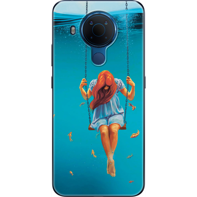 Чехол BoxFace Nokia 5.4 Girl In The Sea