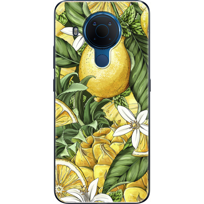 Чехол BoxFace Nokia 5.4 Lemon Pattern