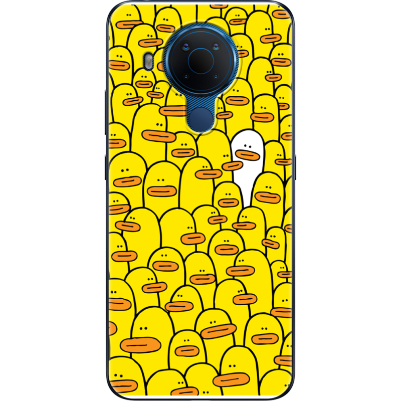 Чехол BoxFace Nokia 5.4 Yellow Ducklings