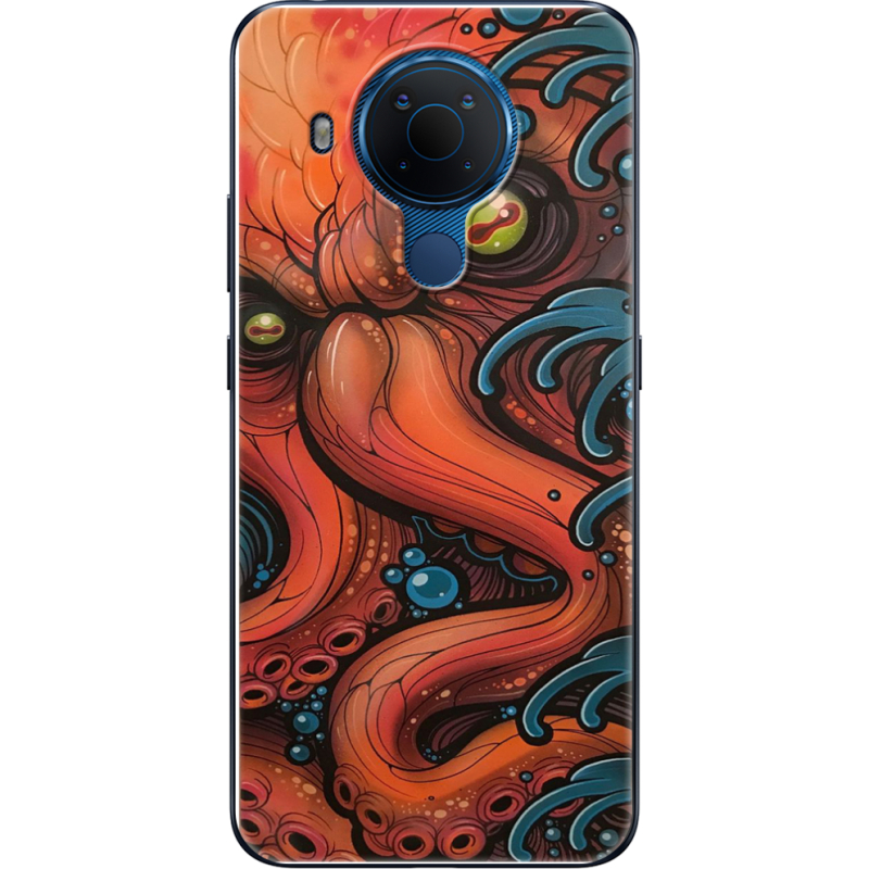 Чехол BoxFace Nokia 5.4 Octopus