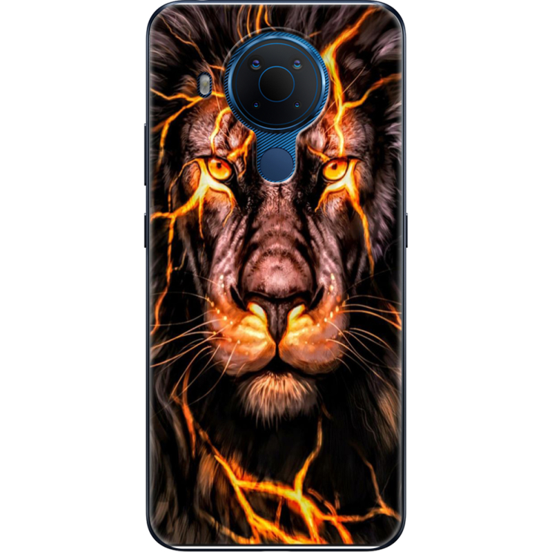 Чехол BoxFace Nokia 5.4 Fire Lion