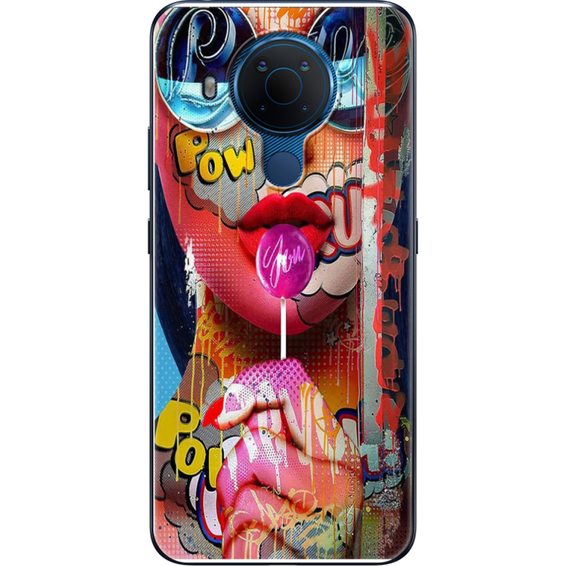 Чехол BoxFace Nokia 5.4 Colorful Girl