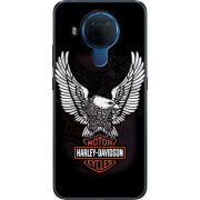 Чехол BoxFace Nokia 5.4 Harley Davidson and eagle