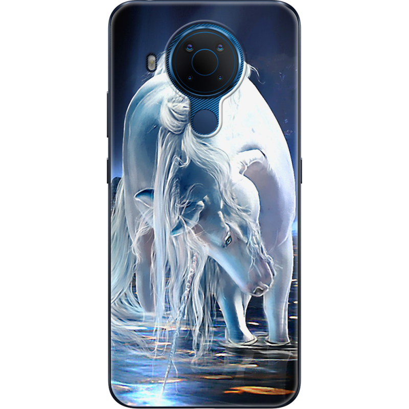 Чехол BoxFace Nokia 5.4 White Horse