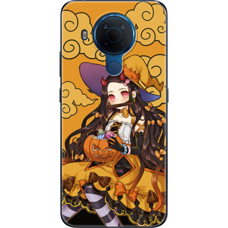 Чехол BoxFace Nokia 5.4 Kamado Nezuko Halloween