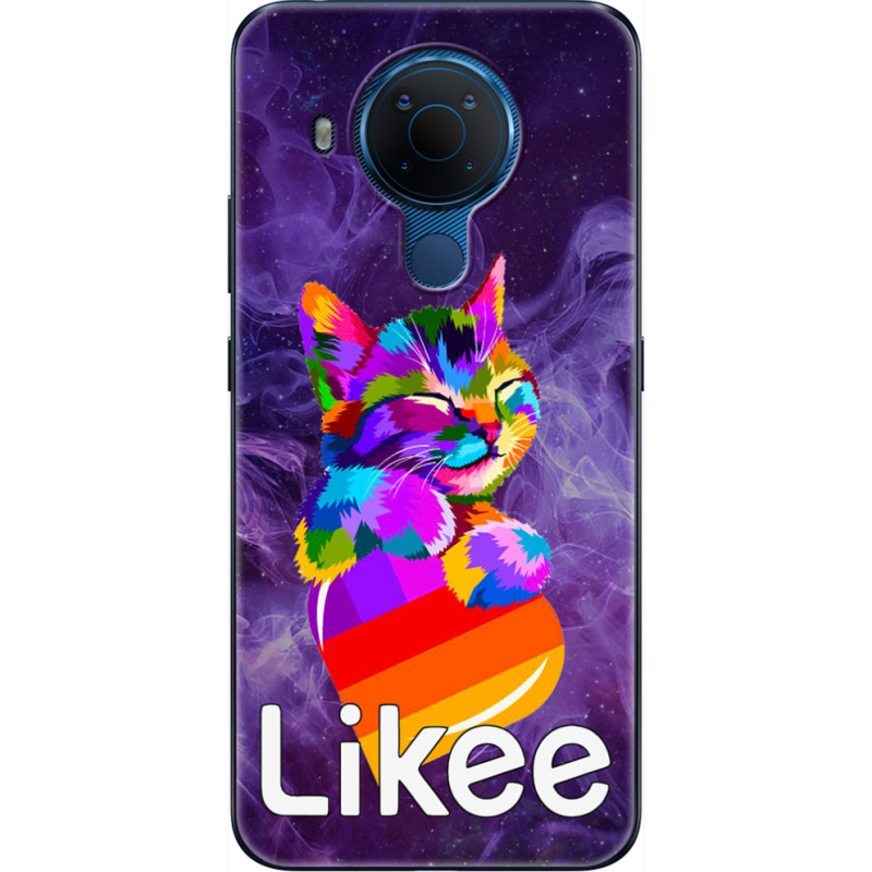 Чехол BoxFace Nokia 5.4 Likee Cat