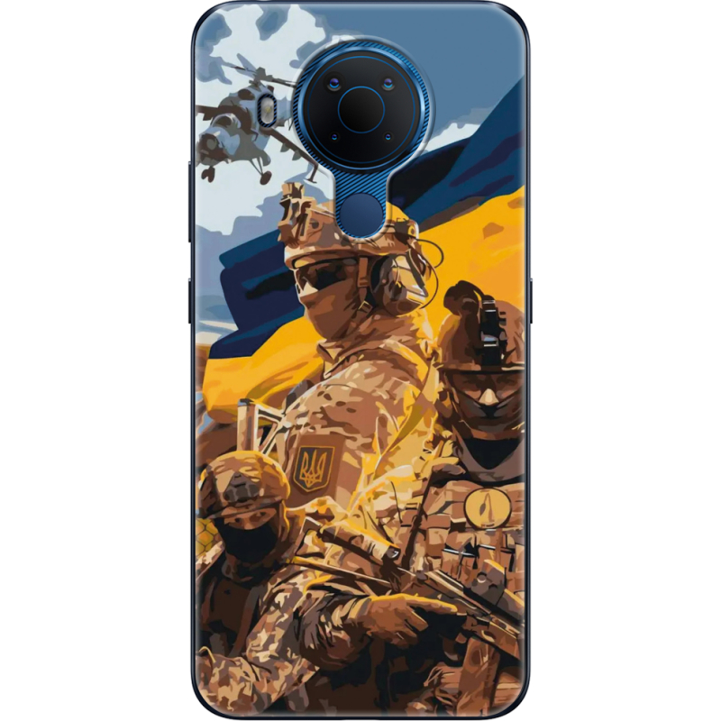 Чехол BoxFace Nokia 5.4 Воїни ЗСУ