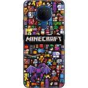 Чехол BoxFace Nokia 5.4 Minecraft Mobbery
