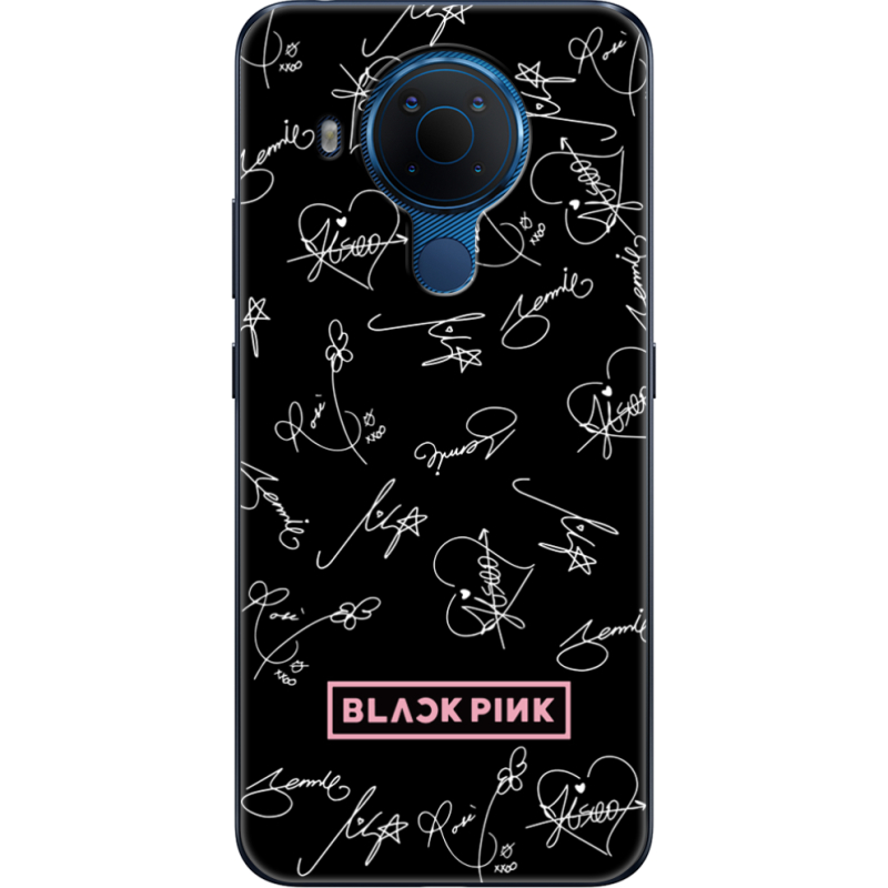 Чехол BoxFace Nokia 5.4 Blackpink автограф