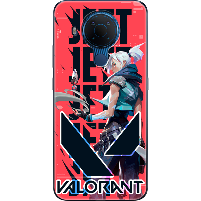 Чехол BoxFace Nokia 5.4 Valorant Jett