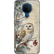 Чехол BoxFace Nokia 5.4 Christmas Owl