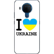 Чехол BoxFace Nokia 5.4 I love Ukraine