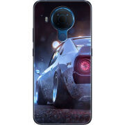 Чехол BoxFace Nokia 5.4 Silver Car