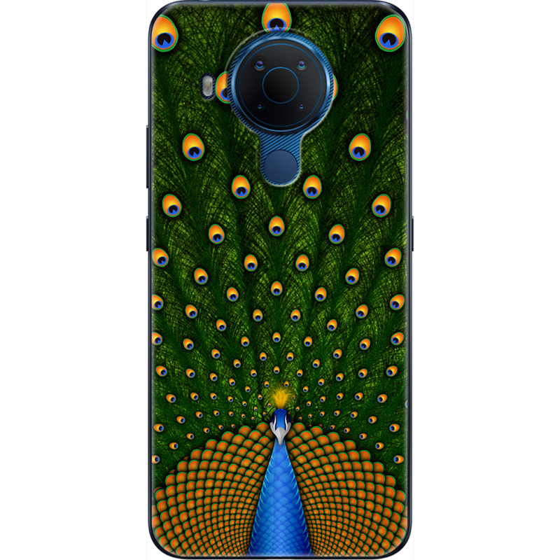 Чехол BoxFace Nokia 5.4 Peacocks Tail